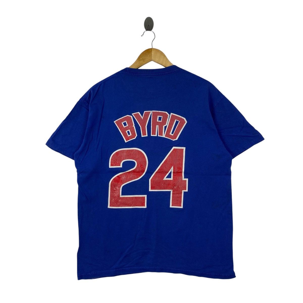 MLB Vintage Majestic Chicago Cubs Paul Byrd 24 Blue Tee Size L Size US L / EU 52-54 / 3 - 1 Thumbnail