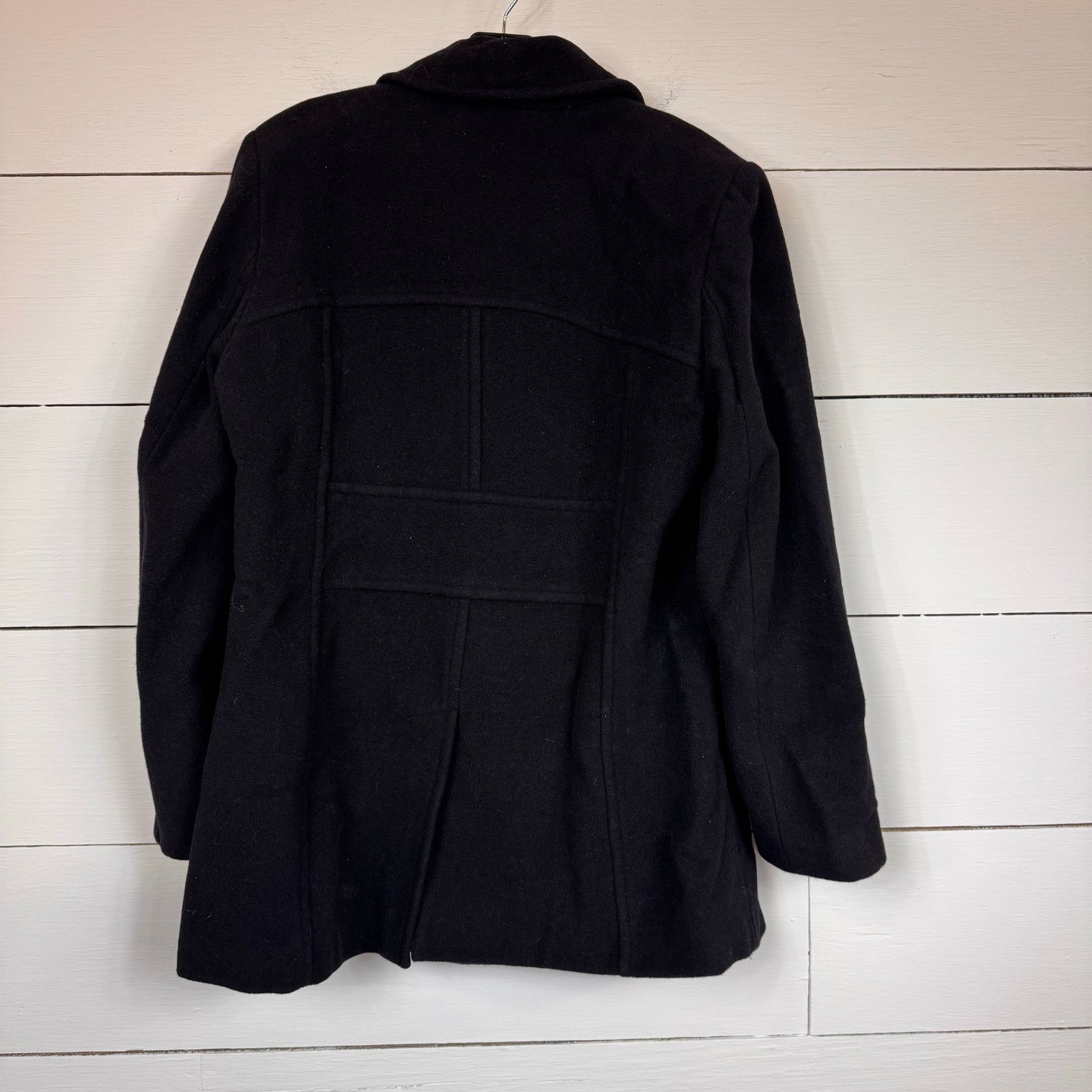 Covington Covington Black Pea Coat Women's Size Medium Size M / US 6-8 / IT 42-44 - 2 Thumbnail