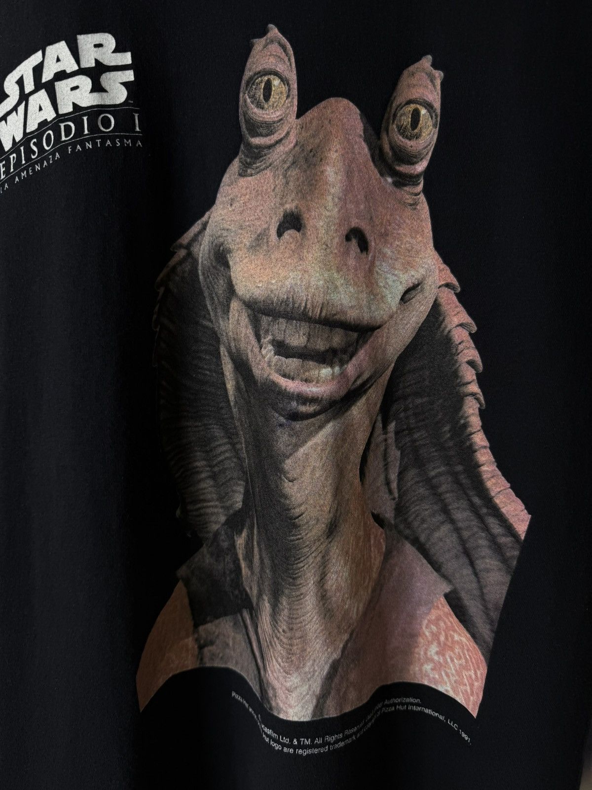 Vintage Vintage 90’s Jar Jar T-Shirt Vtg Star Wars Movie Tee Medium Size US M / EU 48-50 / 2 - 2 Thumbnail