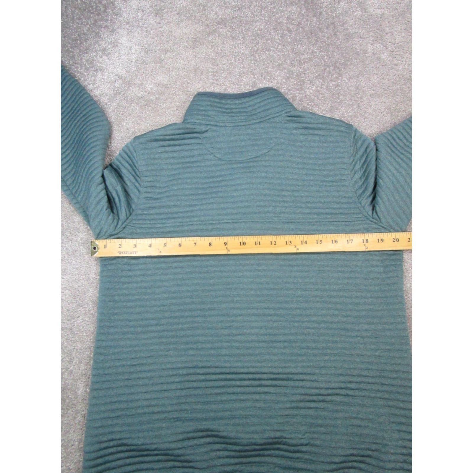 Vintage L.L.Bean Sweater Mens M Green Hiking Fleece Pullover Mock Neck Outdoor Sports Shirt Mens Size US M / EU 48-50 / 2 - 6 Thumbnail