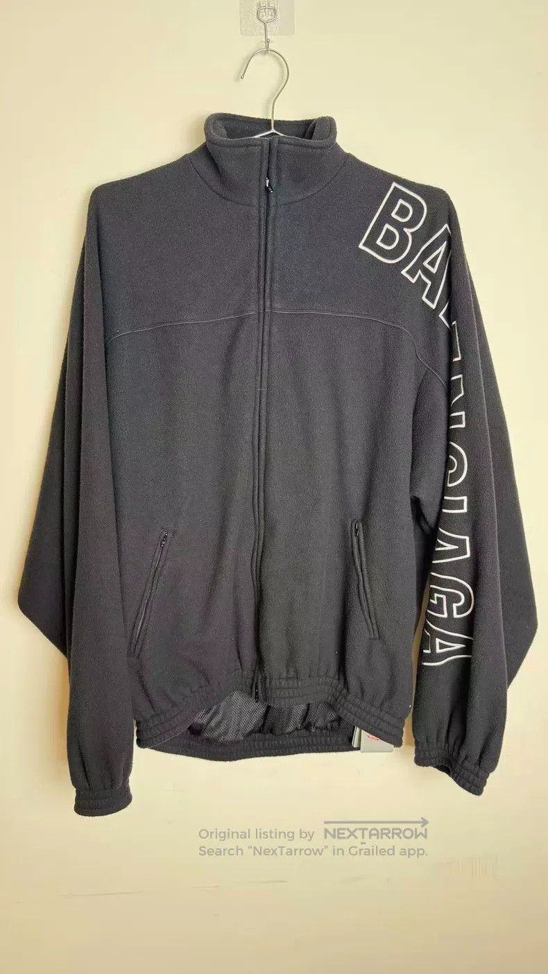 Balenciaga Balenciaga Logo print solid color stand collar long sleeve Size US S / EU 44-46 / 1 - 1 Thumbnail