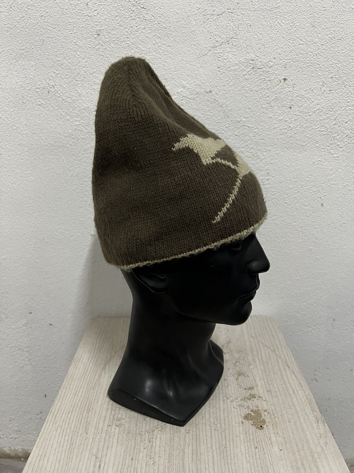 Vintage Vintage Arnold Palmer Big Logo Beanie hat Size ONE SIZE - 4 Thumbnail