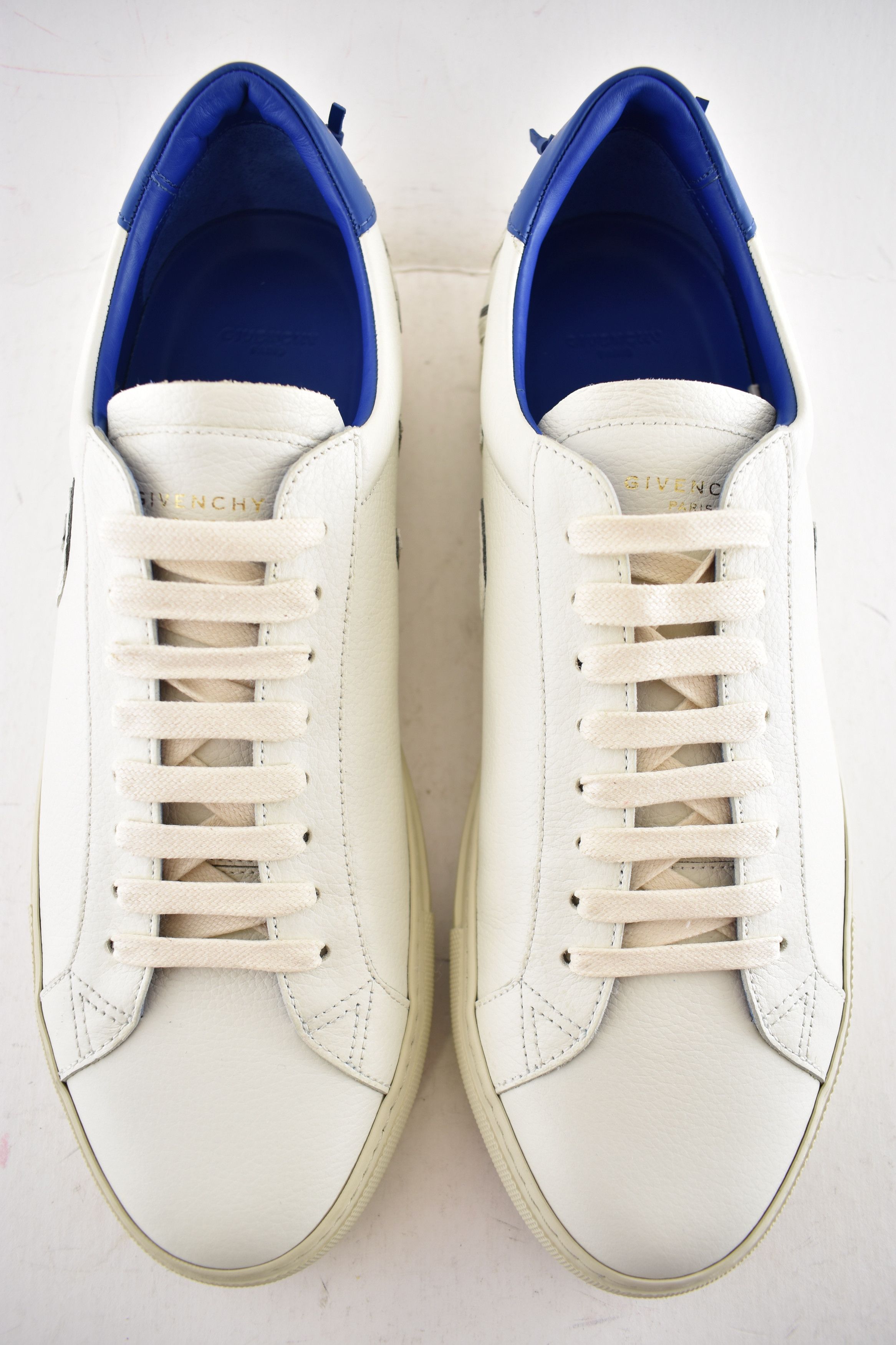 Givenchy Givenchy Urban Street Blue Logo Low Top Sneaker 43.5 10.5 Size US 10.5 / EU 43-44 - 8 Thumbnail