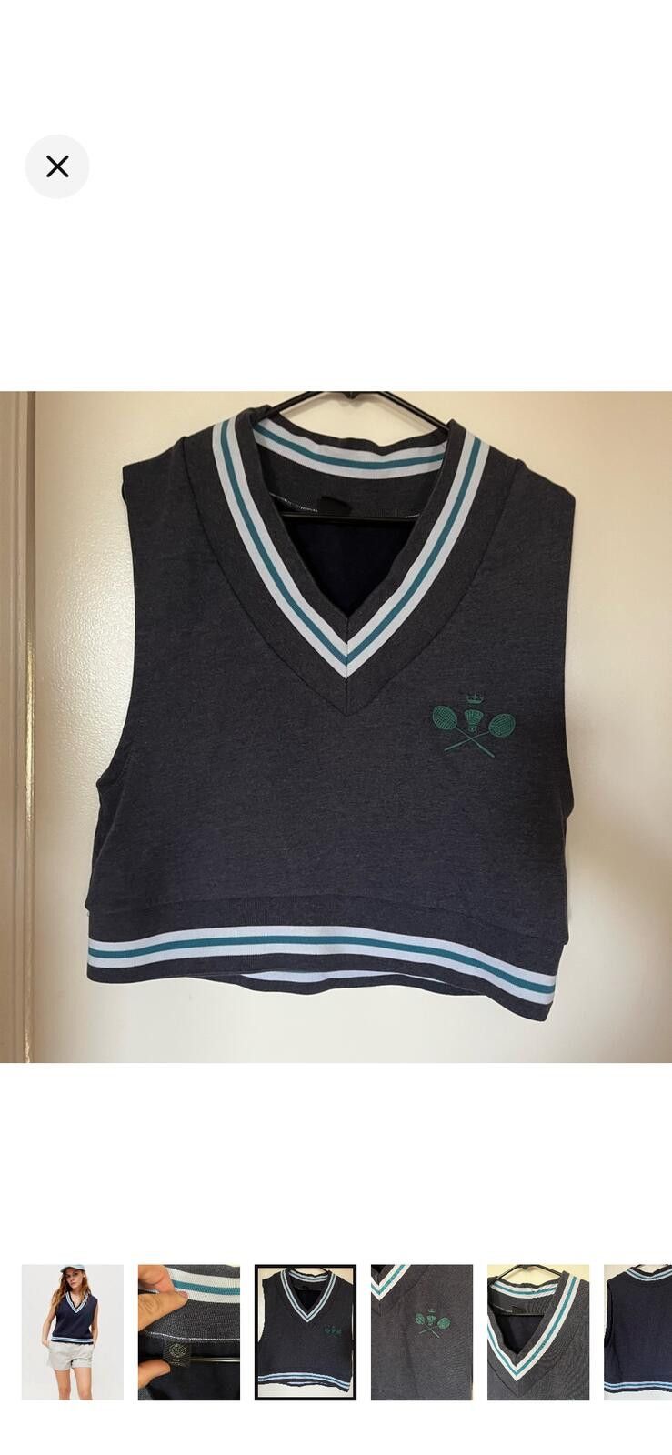 Urban Outfitters (URBAN OUTFITTERS) badminton sweatshirt vest Size M / US 6-8 / IT 42-44 - 1 Thumbnail