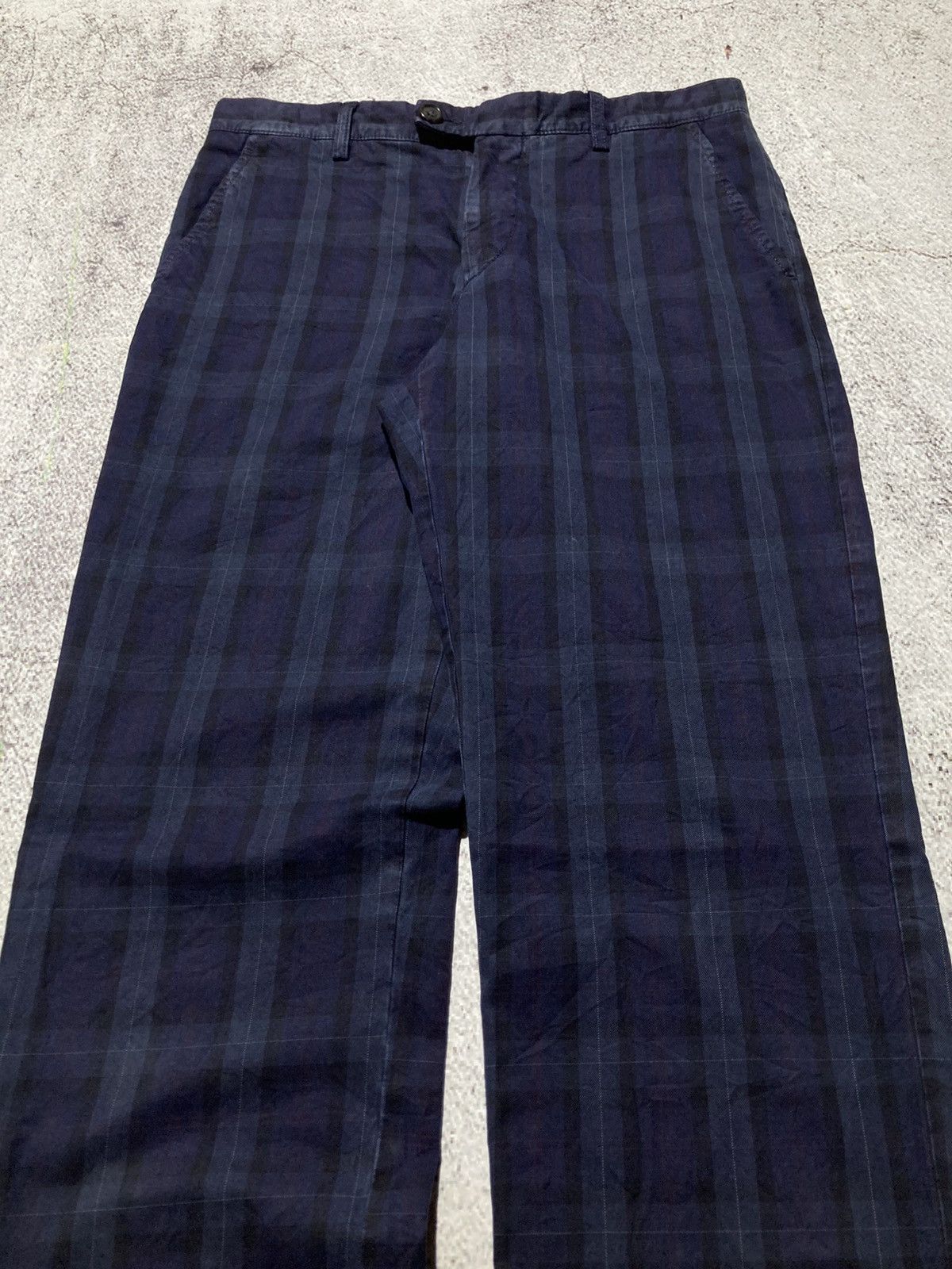 Etro 🇮🇹 Etro Made In Italy Casual Tartan Plaid Pants Luxury Size US 30 / EU 46 - 4 Thumbnail