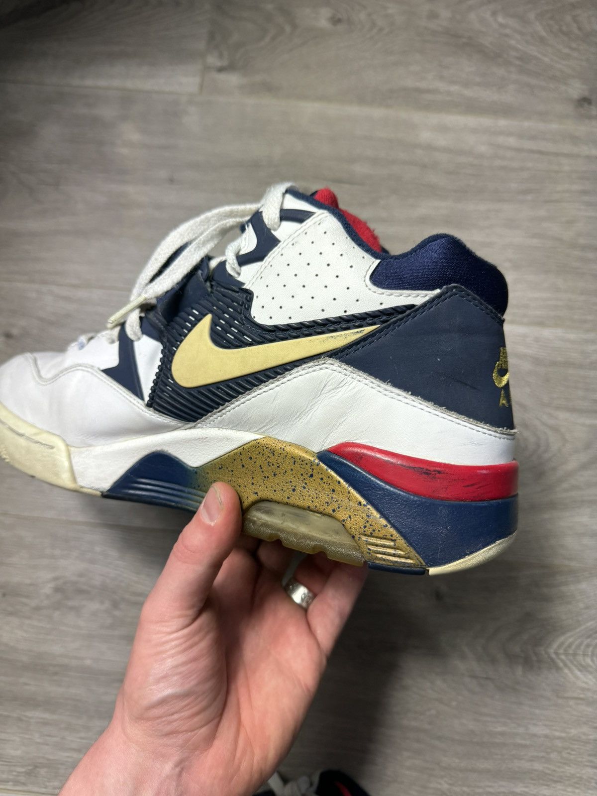 Nike × Vintage 2004 Nike Air Force 180 Olympic Dream Team Size US 10 / EU 43 - 8 Thumbnail