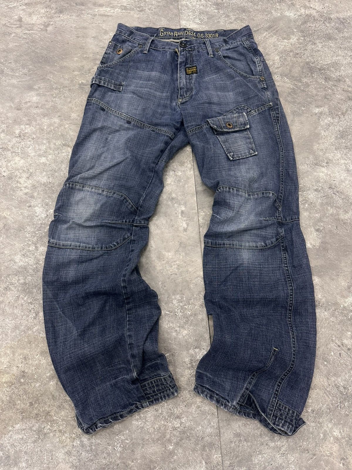 Hysteric Glamour G-Star Raw Vintage Y2K Baggy Jeans Size US 32 / EU 48 - 2 Thumbnail