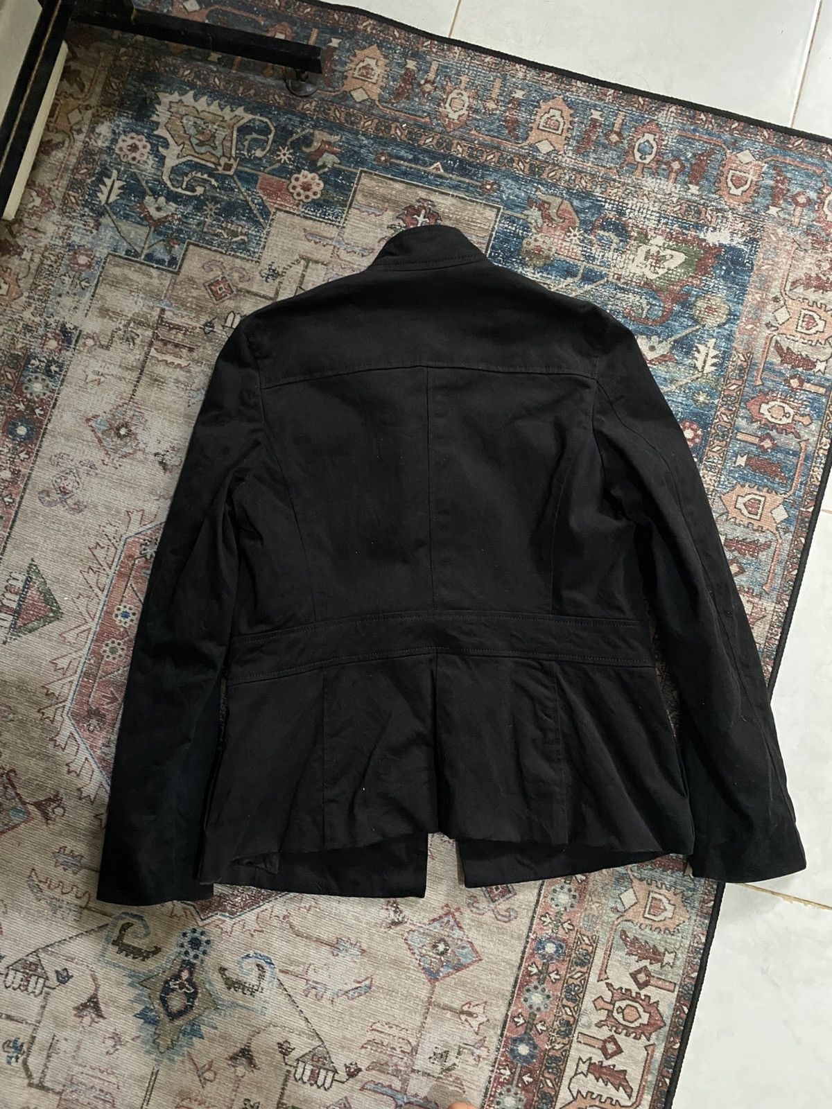 ATSURO TAYAMA Atsuro Tayama "SAMPLE" blck blazer Size S / US 4 / IT 40 - 4 Thumbnail
