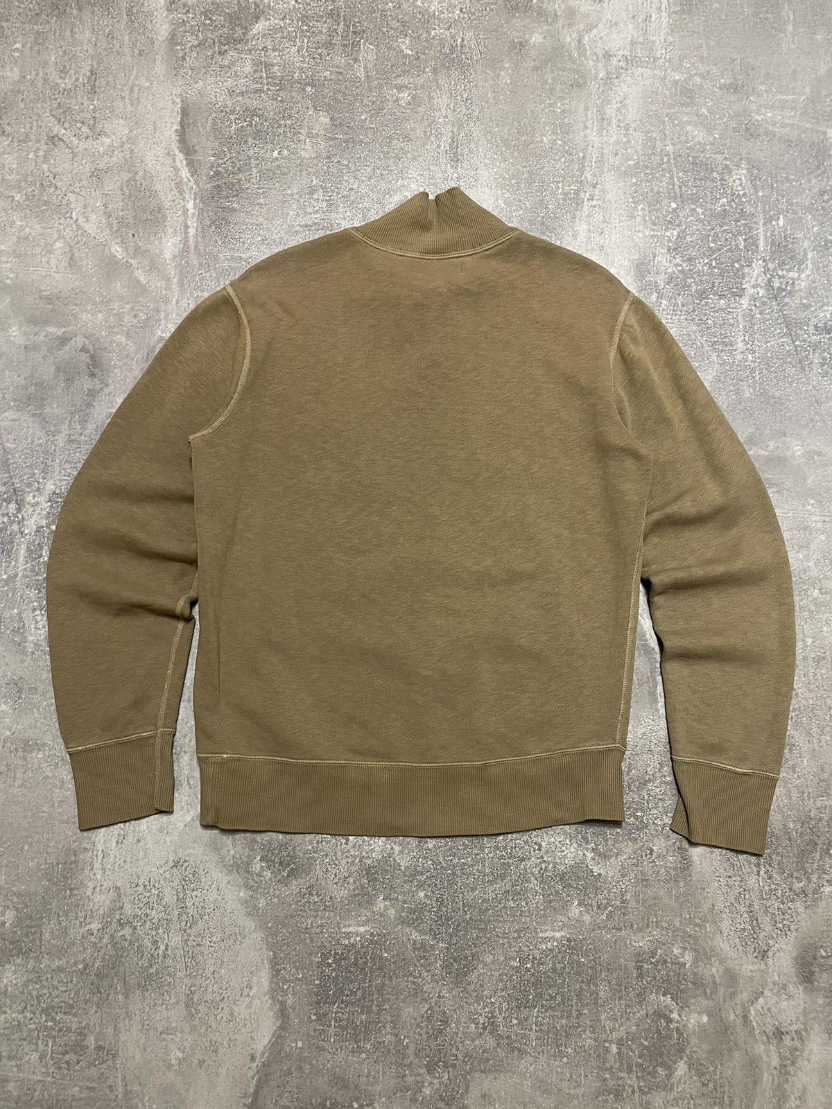 Polo Ralph Lauren Vintage Polo Ralph Lauren Button Up Sweatshirt Brown 90s Size US L / EU 52-54 / 3 - 14 Thumbnail