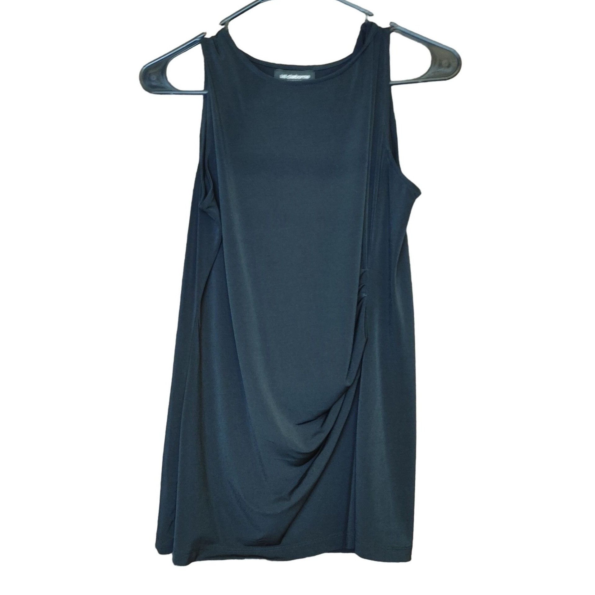 Other Liz Claiborne Career Black Sleeveless Top Size ST Size S / US 4 / IT 40 - 1 Thumbnail