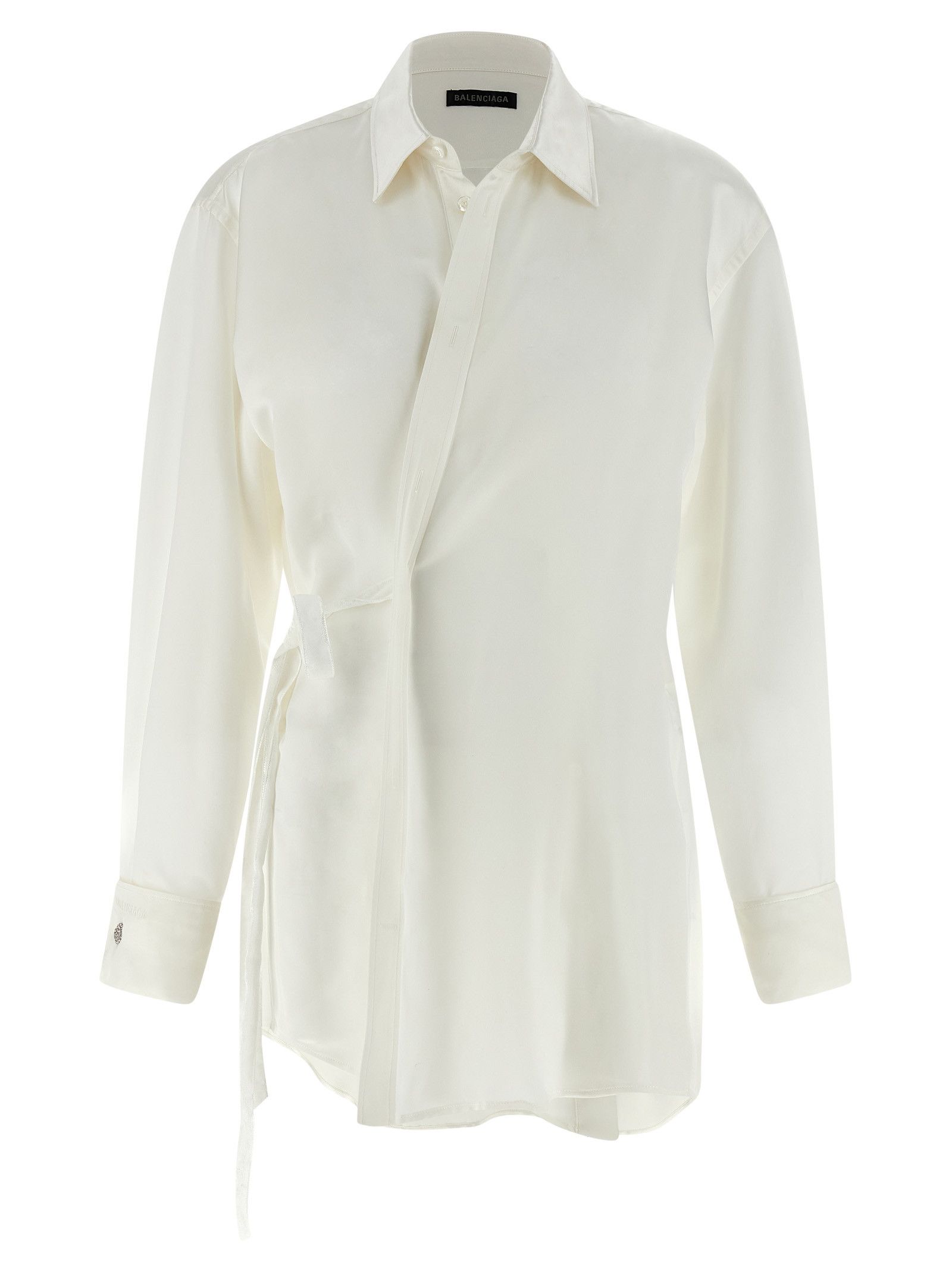 Balenciaga 'Wrap' shirt Size S / US 4 / IT 40 - 1 Thumbnail