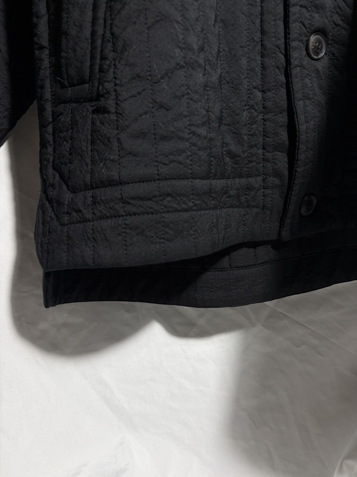Jan Jan Van Essche JAN-JAN VAN ESSCHE JACKET #62 COLLARLESS PADDED JACKET Size US M / EU 48-50 / 2 - 7 Thumbnail