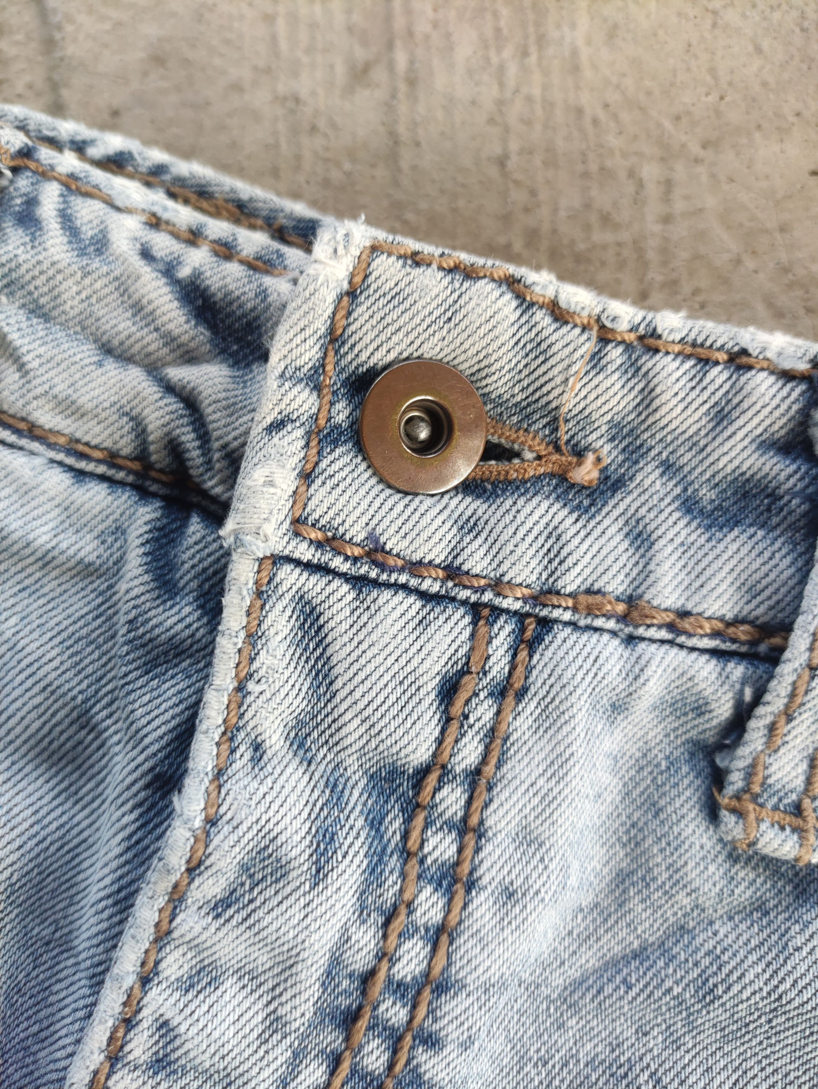 Japanese Brand Vintage Japanese Jean Distressed Faded Pants Size US 28 / EU 44 - 6 Thumbnail