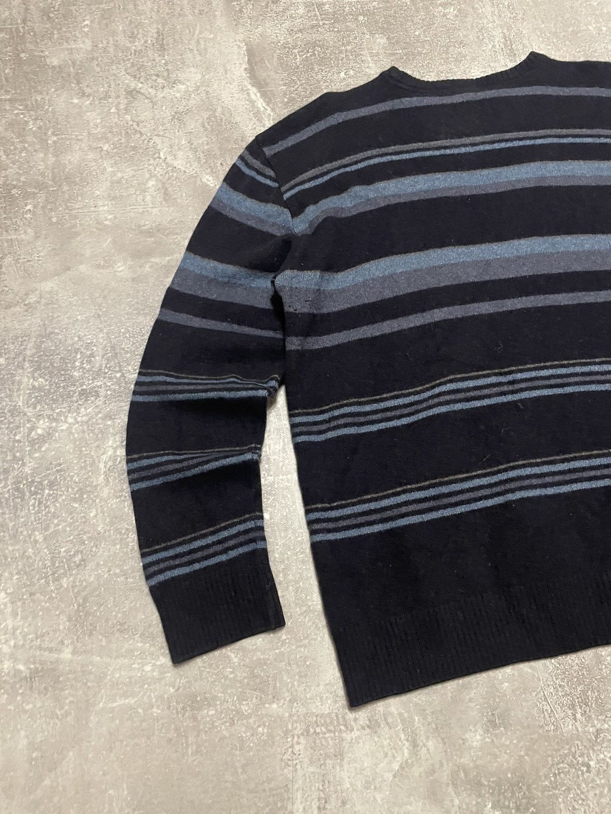 Paul & Shark Vintage Paul Shark Wool Striped Sweater 3XL Size US XXL / EU 58 / 5 - 15 Thumbnail