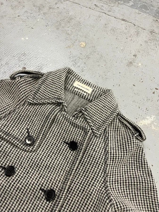 Isabel Marant Isabel Marant Étoile Grey Wool Double-Breasted Blazer Jacket Size M / US 6-8 / IT 42-44 - 5 Thumbnail