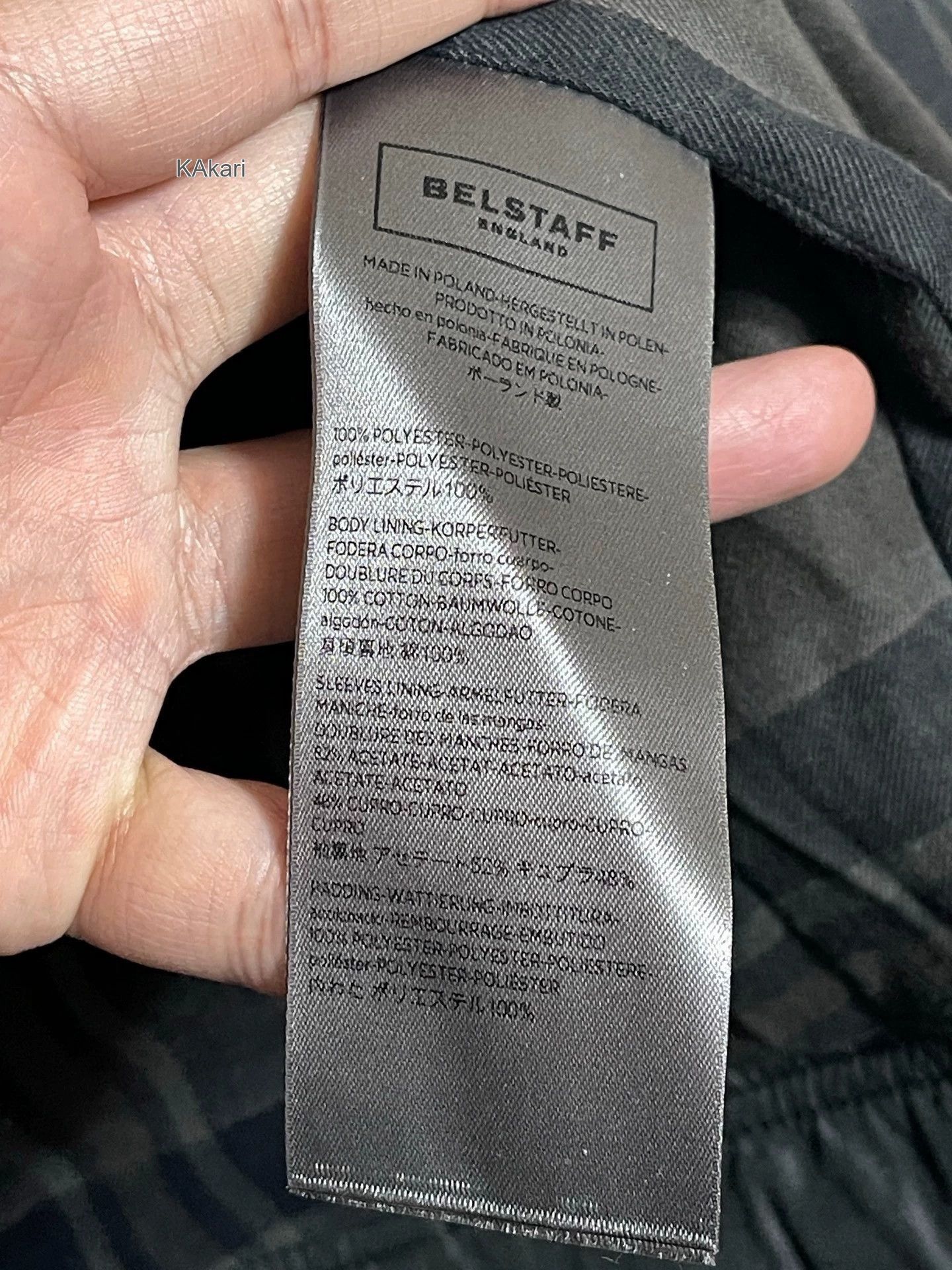 Belstaff Black Quilted Light Jacket Size M Size US XXS / EU 40 - 8 Thumbnail