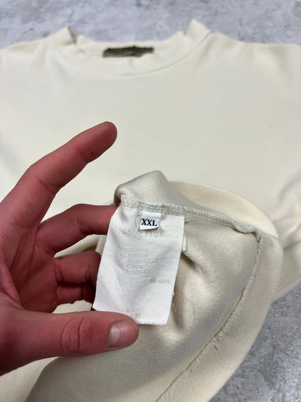 Massimo Osti Vintage Massimo Osti Production Arhive Sweatshirt Size US XXL / EU 58 / 5 - 15 Thumbnail