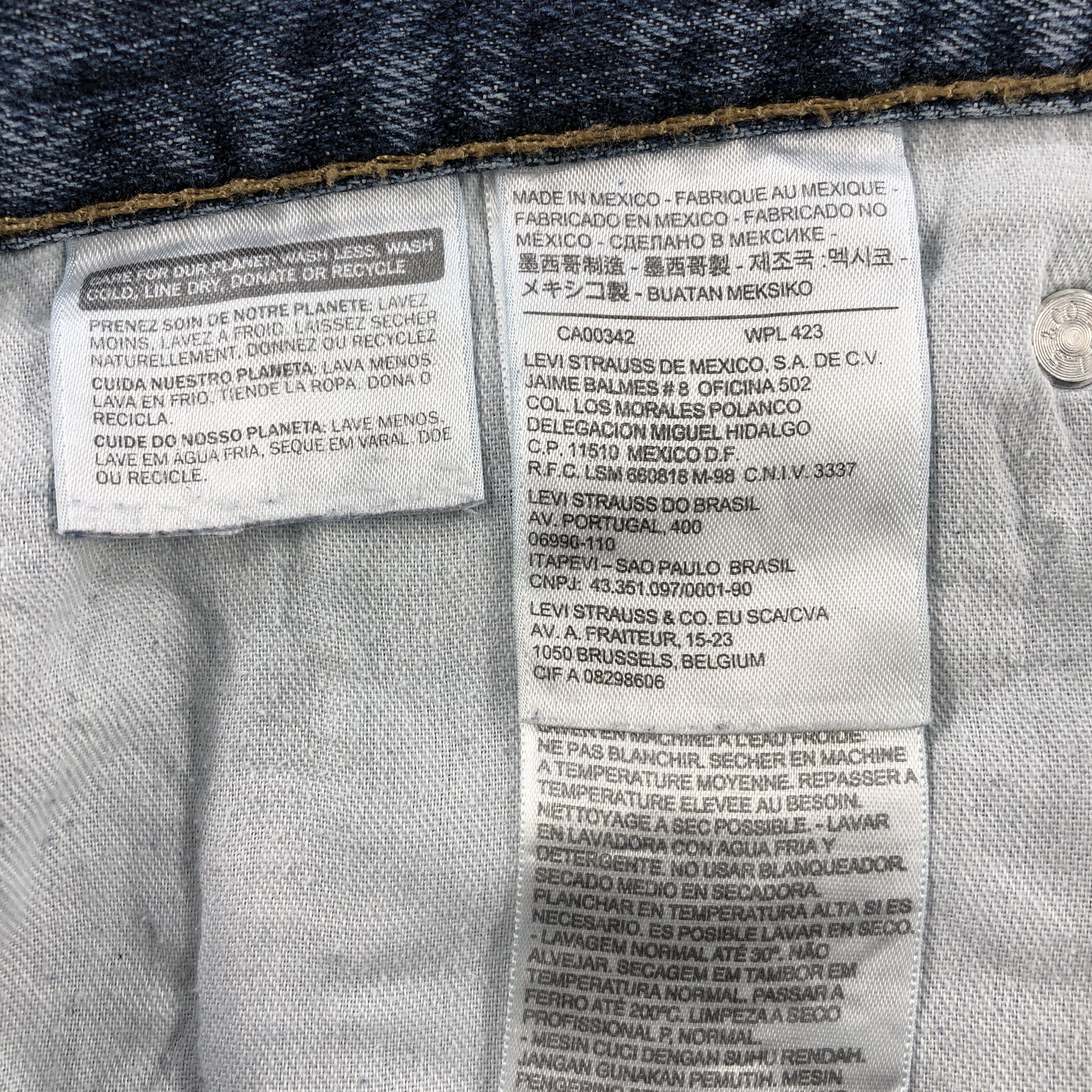 Levi's × Vintage Vintage Blue Wash Levis 514 Jeans-JM1783 Size US 35 - 10 Thumbnail