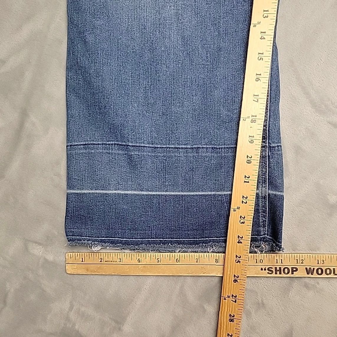 Vintage Code Bleu Wide Leg Jeans Women 18W Blue Denim High Rise Y2K 90s Pants Wide-Leg Jeans Women 18W Blue Denim High Rise Y2K 90s Size 40" / US 18 - 8 Thumbnail