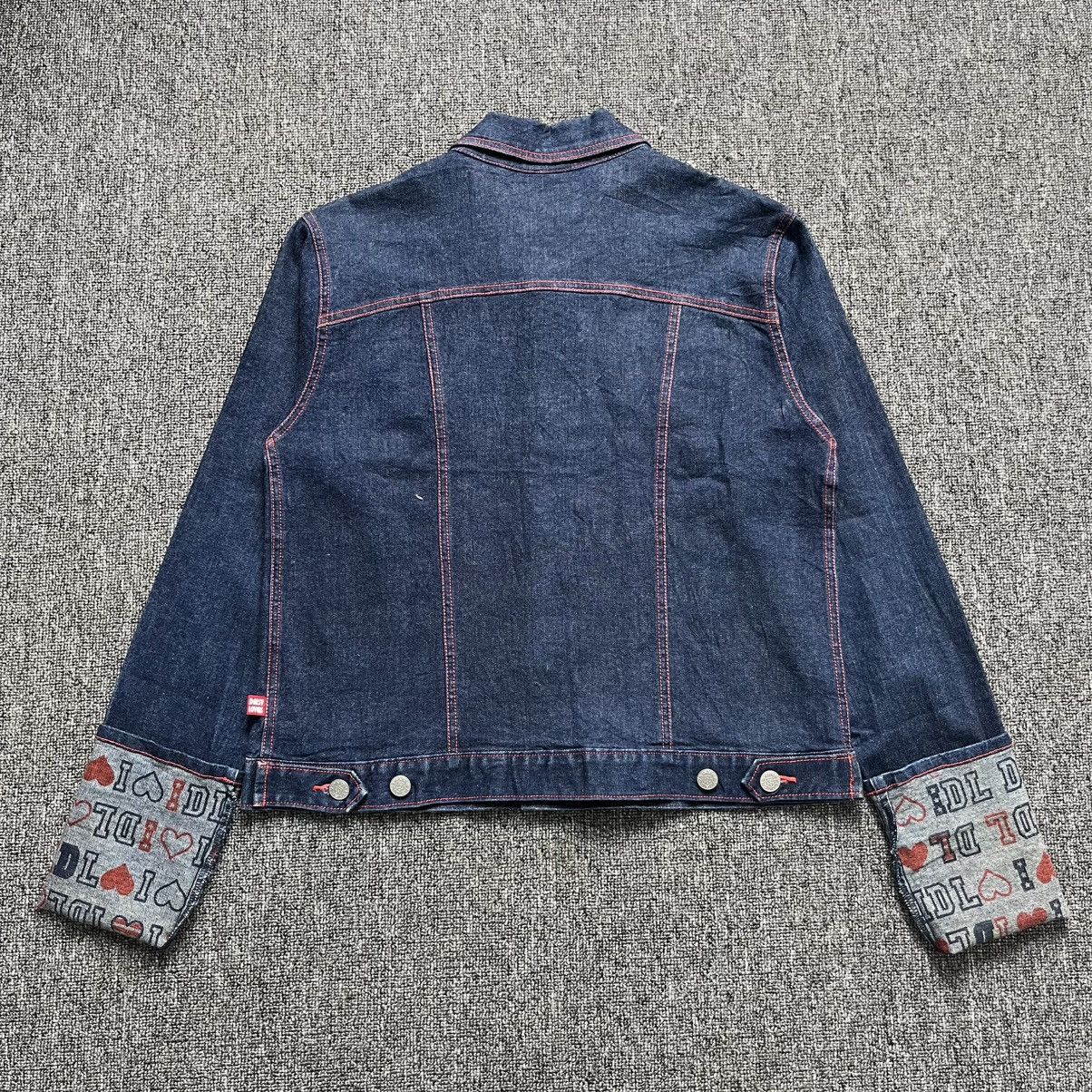 Super Lovers 2000s japanese daisy lovers Jacket denim Style Size L / US 10 / IT 46 - 3 Thumbnail