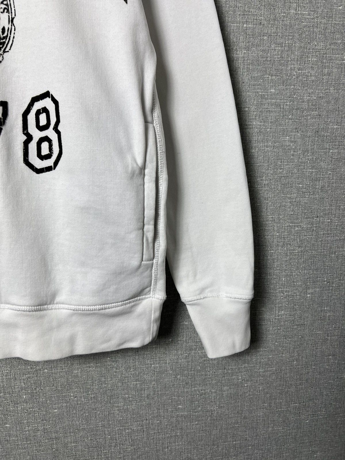 Diesel Rare Vintage Y2K Diesel Big Logo Zip Pullover Sweatshirt Size US S / EU 44-46 / 1 - 11 Thumbnail