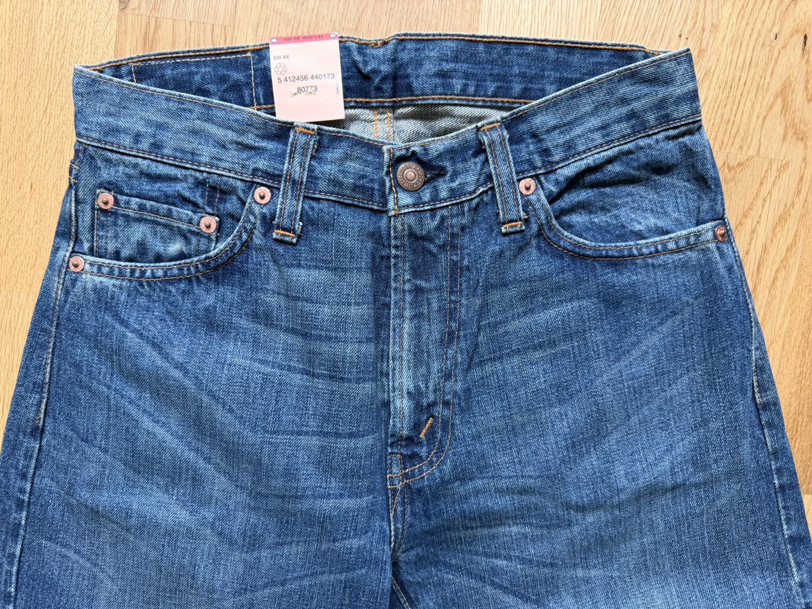 Levi's Vintage Clothing Levis Vintage LVC 505XX Size US 30 / EU 46 - 3 Thumbnail