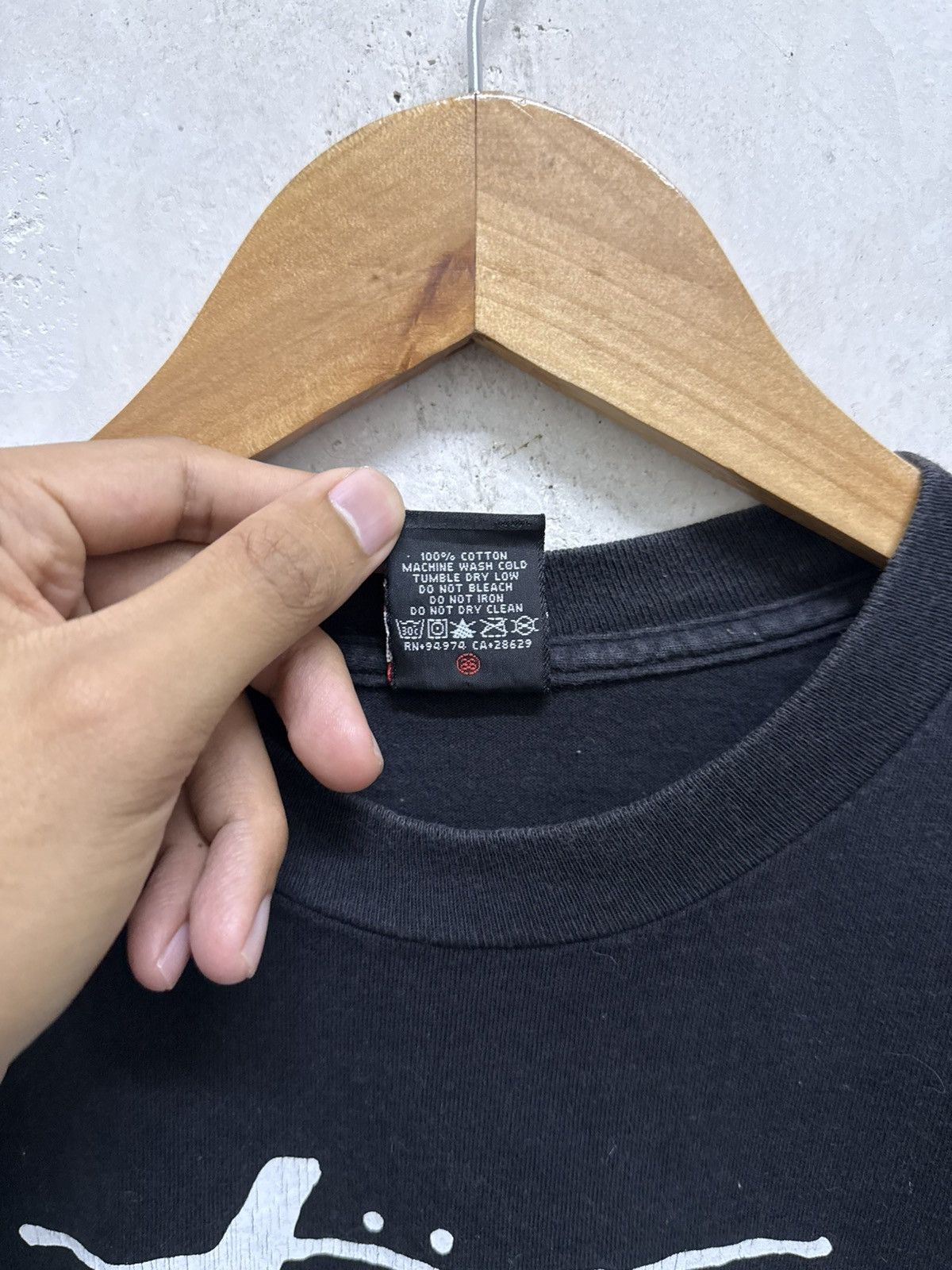 Stussy 2000s Stussy Knowledge Is King Black Tee Size US S / EU 44-46 / 1 - 7 Thumbnail