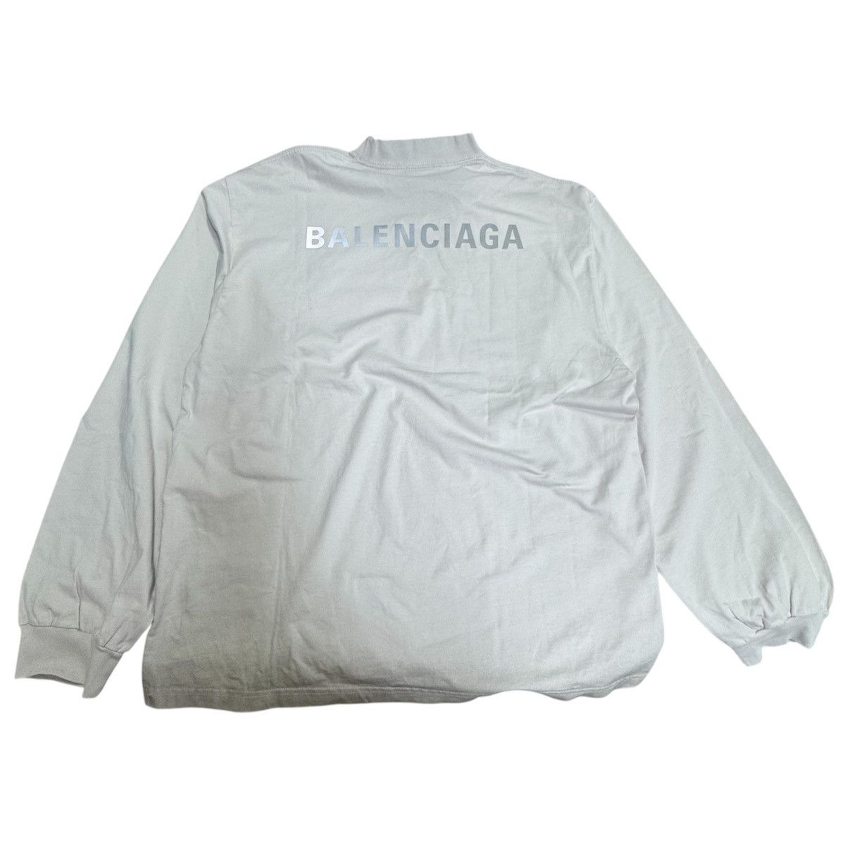 Balenciaga Authentic Brand New Unisex Balenciaga Logo Print Sweatshirt Size US M / EU 48-50 / 2 - 2 Thumbnail