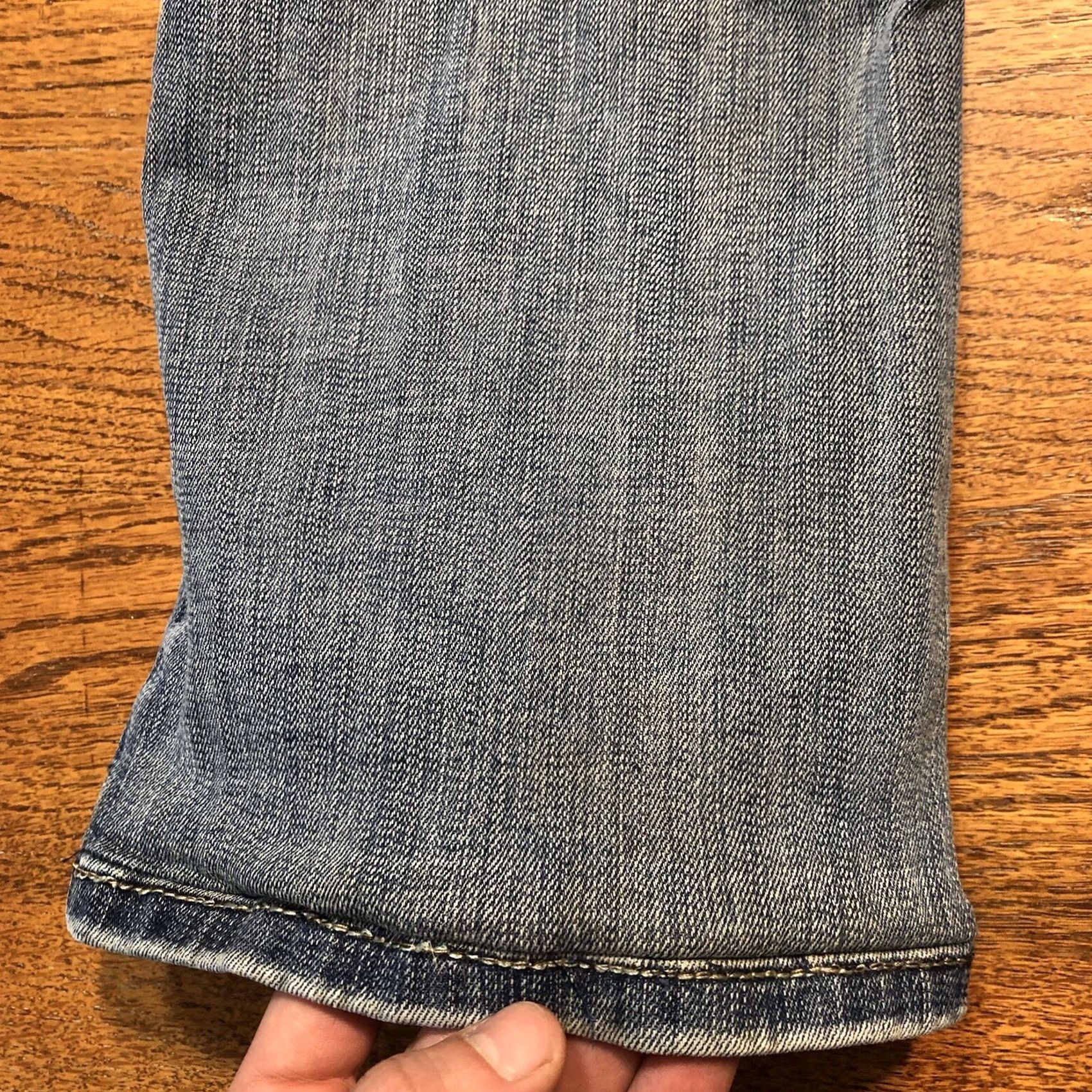 Arrow Cowgirl Tuff Jeans Blue Denim Bootcut 27 X 30 Inseam Arrow Head Hemmed Size 27" / US 4 / IT 40 - 5 Thumbnail