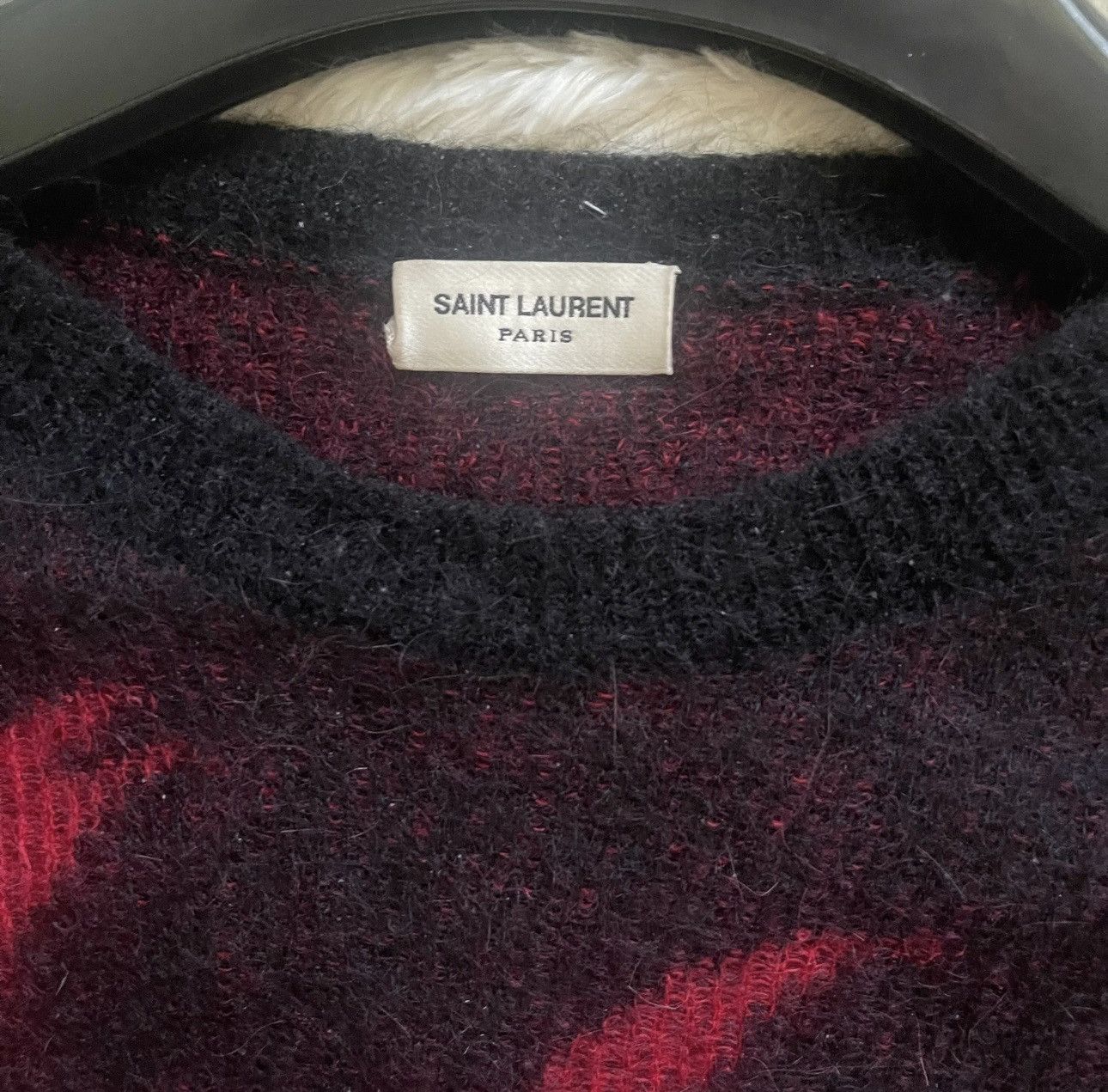 Saint Laurent Paris Saint Laurent 2017 flame sweater Size US L / EU 52-54 / 3 - 2 Thumbnail