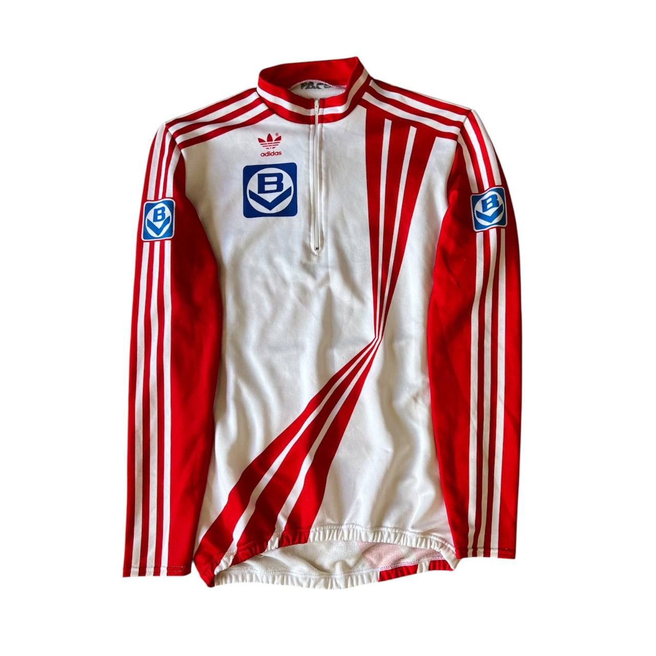 Adidas 1970/80’S VERY RARE ÖSTERREICH AUSTRIA CYCLING BIKE JERSEY Size US L / EU 52-54 / 3 - 1 Thumbnail