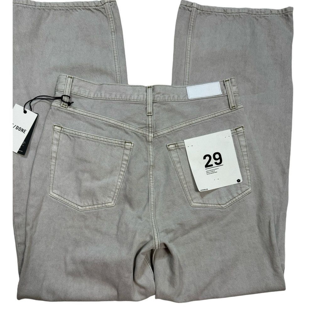 RE/DONE NWT New $295 RE/DONE 70s Ultra High Rise Wide Leg Jeans in Size 29" - 5 Thumbnail