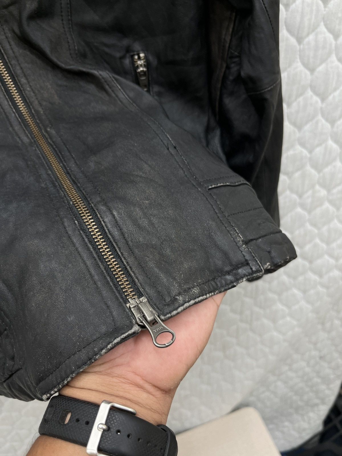 Japanese Brand 🔥🔥🔥STEALS JACKROSE LEATHER JACKET Size S / US 4 / IT 40 - 15 Thumbnail