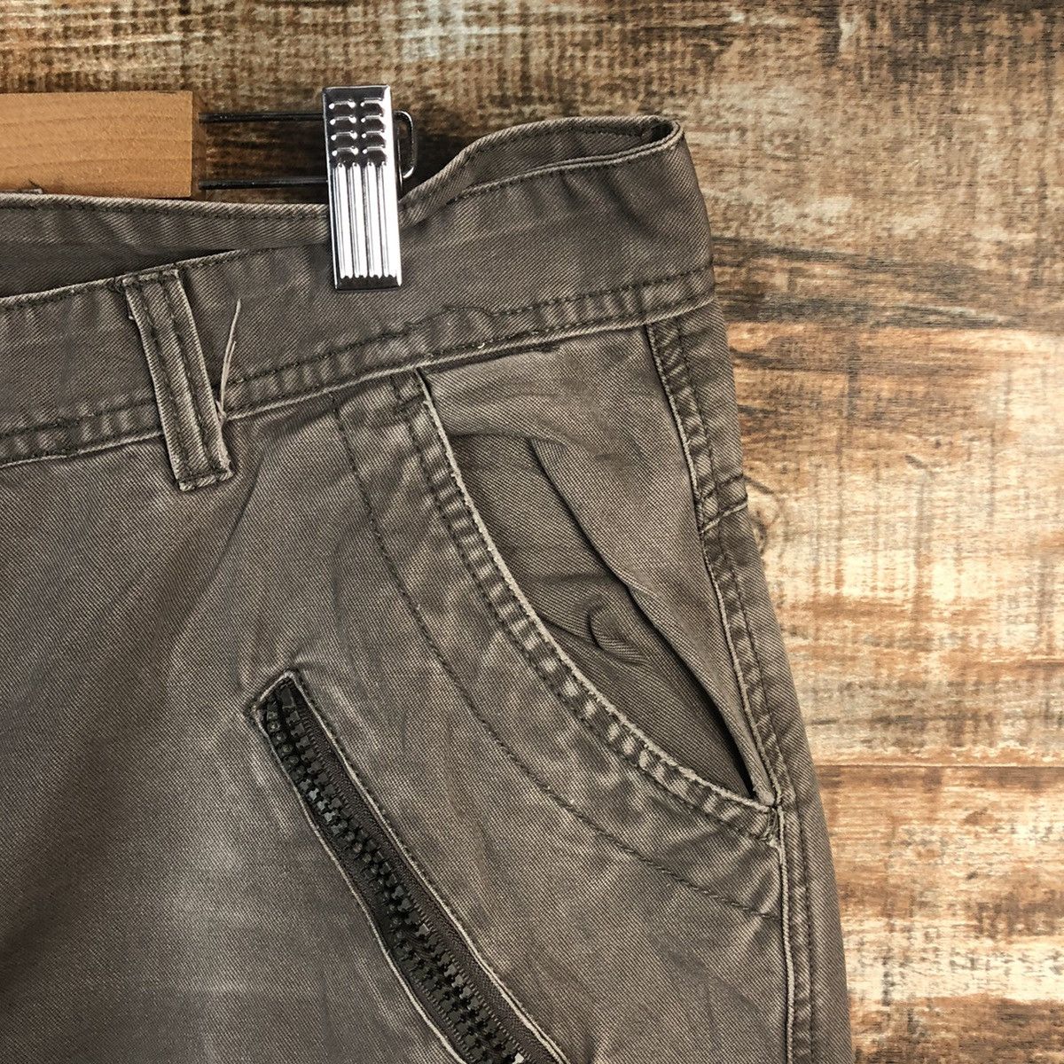 Japanese Brand DL Japanese Brand Brown Cargo Multipocket Pants #C657 Size US 36 / EU 52 - 8 Thumbnail