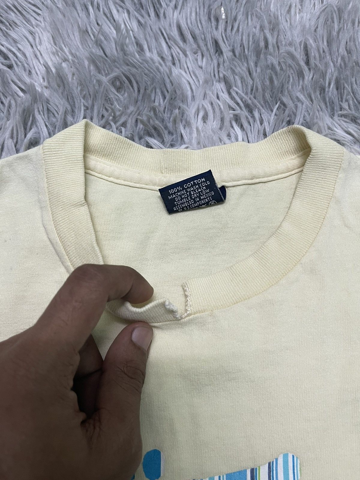 Stussy 90s OG STUSSY CROWN TEES SINGLE STITCH BOTH Size US L / EU 52-54 / 3 - 9 Thumbnail