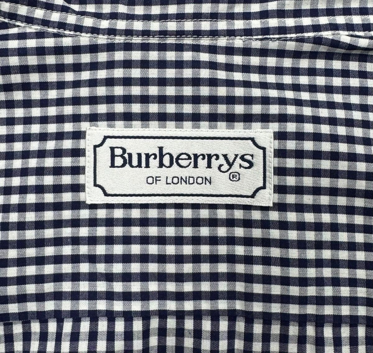 Burberry × Vintage Burberry Vintage Shirt Button Up Burberrys Gold Buttons Size M / US 6-8 / IT 42-44 - 10 Thumbnail