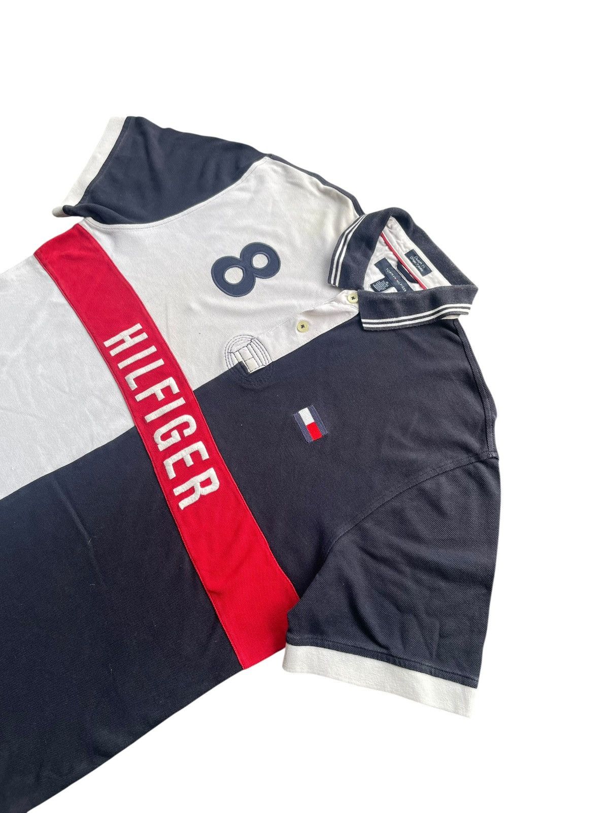 Tommy Hilfiger Tommy Hilfiger Rugby Polo Size US XL / EU 56 / 4 - 2 Thumbnail