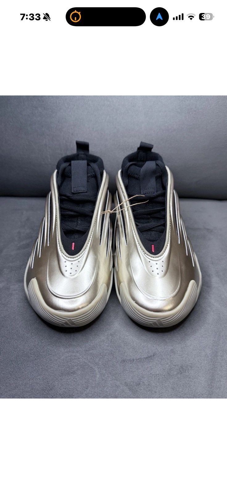 Adidas Adidas Harden Volume 9 Shoes 'Cyber Metallic' JR2506 Size US 14 / EU 47 - 6 Thumbnail