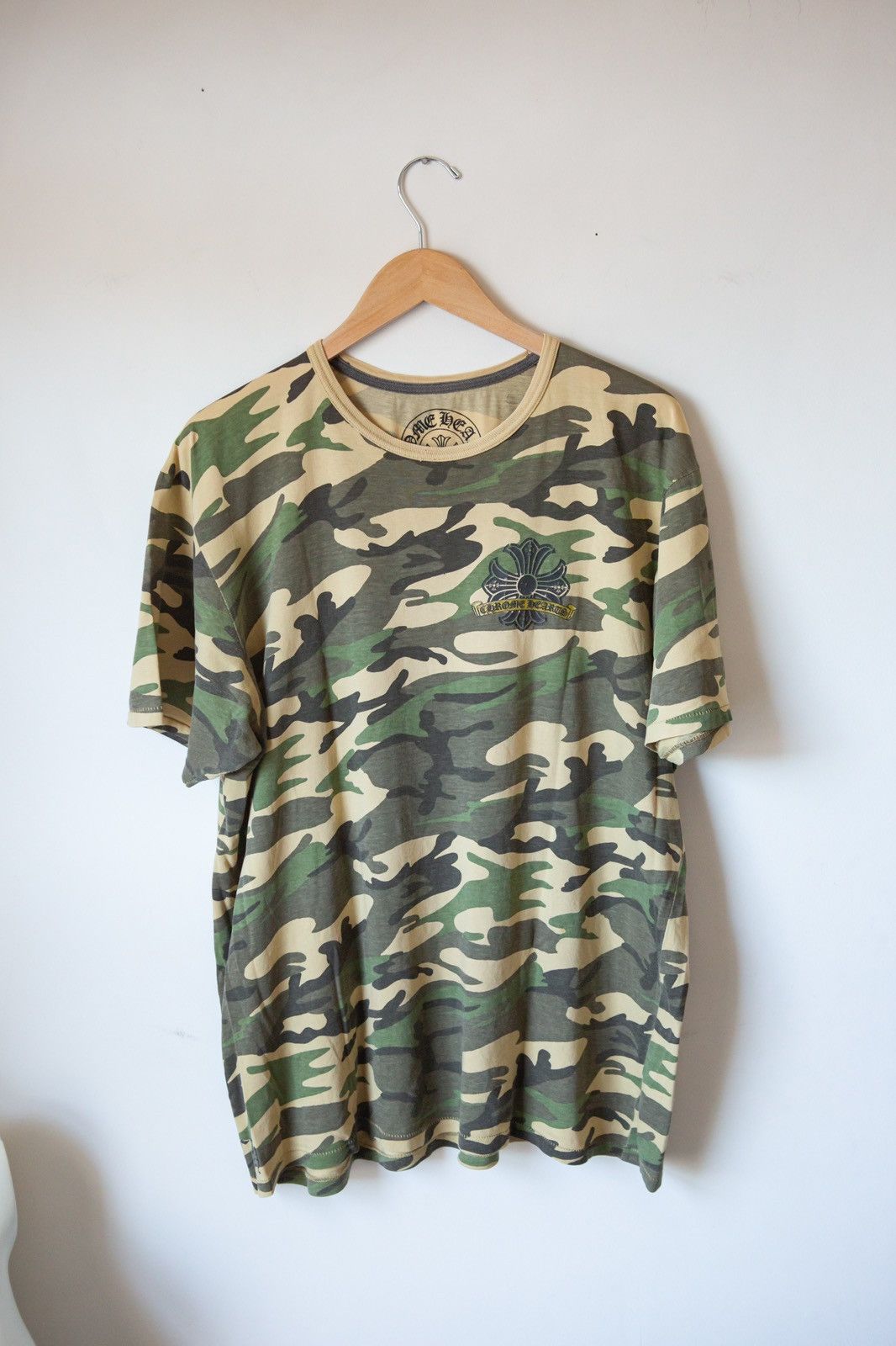 Chrome Hearts 🔥 CHROME HEARTS VINTAGE CAMO TEE T SHIRT SINGLE STITCH XL Size US XL / EU 56 / 4 - 4 Thumbnail