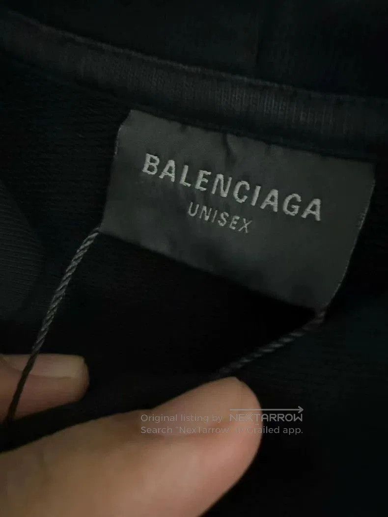 Balenciaga Balenciaga Eiffel Tower Washed Sweatshirt. Size US L / EU 52-54 / 3 - 3 Thumbnail