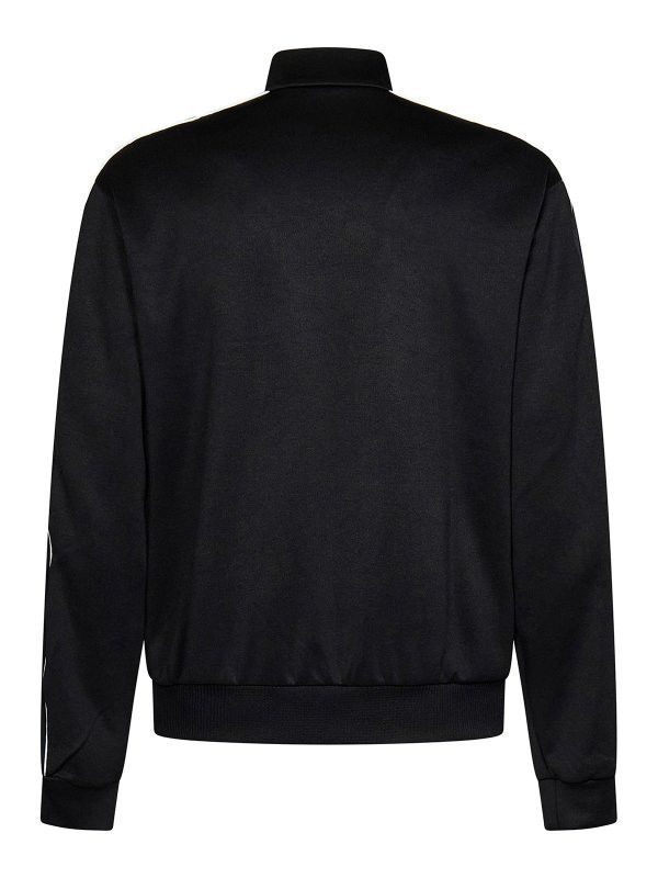 Off-White o1in1s0225 Q:1 / Knit Tape Track Jacket in Black Size US XL / EU 56 / 4 - 2 Thumbnail
