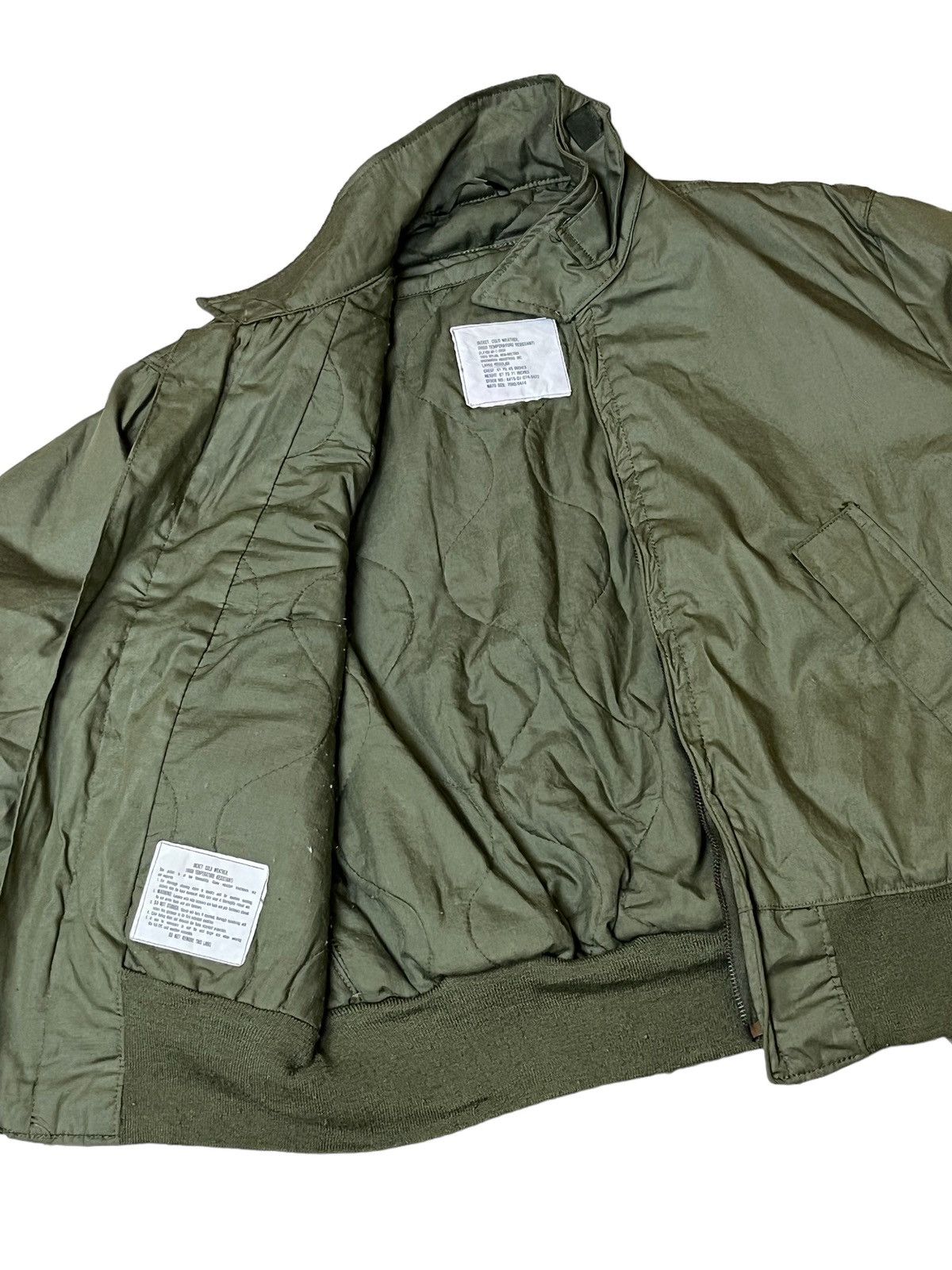 Vintage VINTAGE 80s GREENBRIER IND COLD WEATHER 1984 BOMBER JACKET Size US L / EU 52-54 / 3 - 3 Thumbnail
