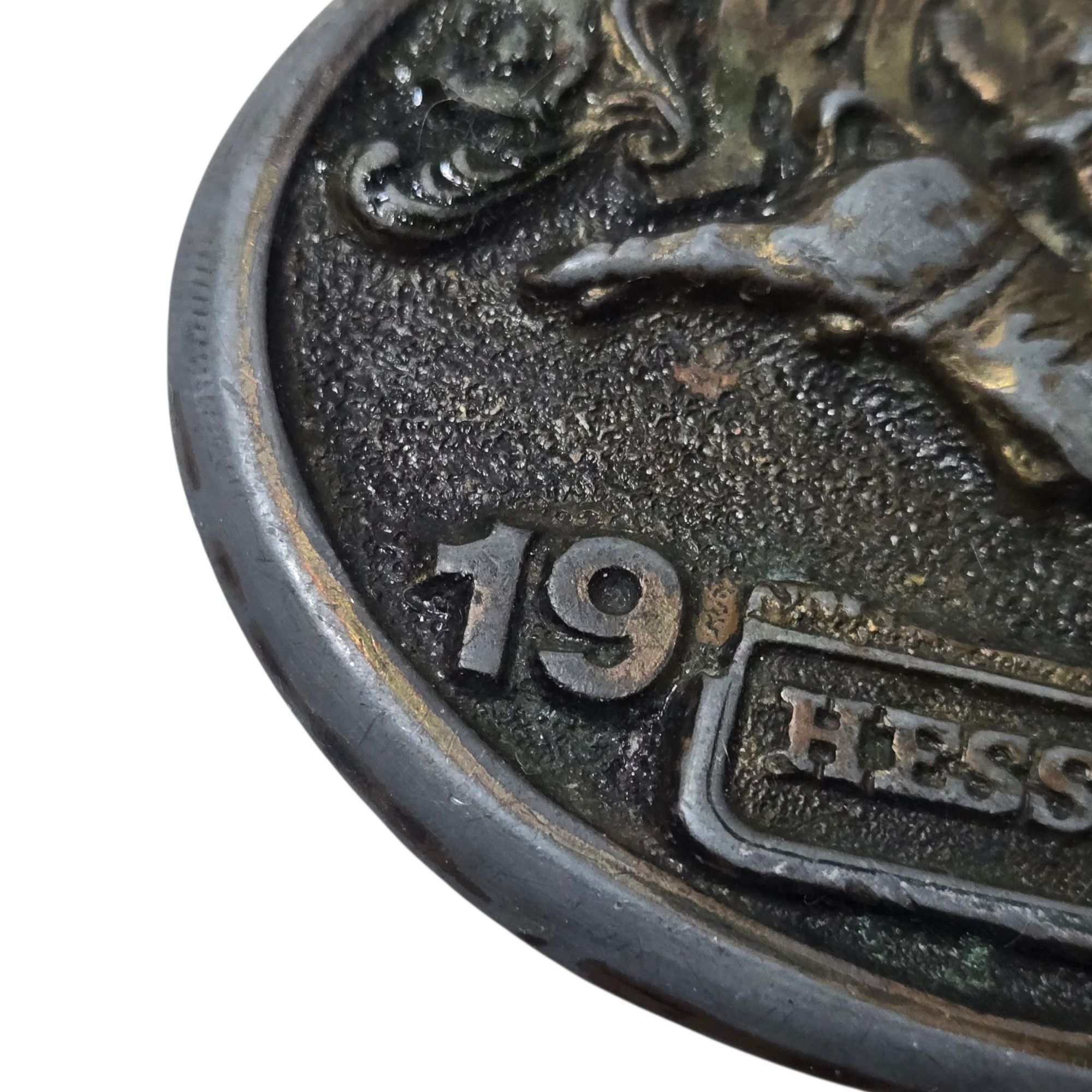 Other 1977 National Finals Rodeo Belt Buckle Bull Riding NFR Hesst Size ONE SIZE - 17 Thumbnail