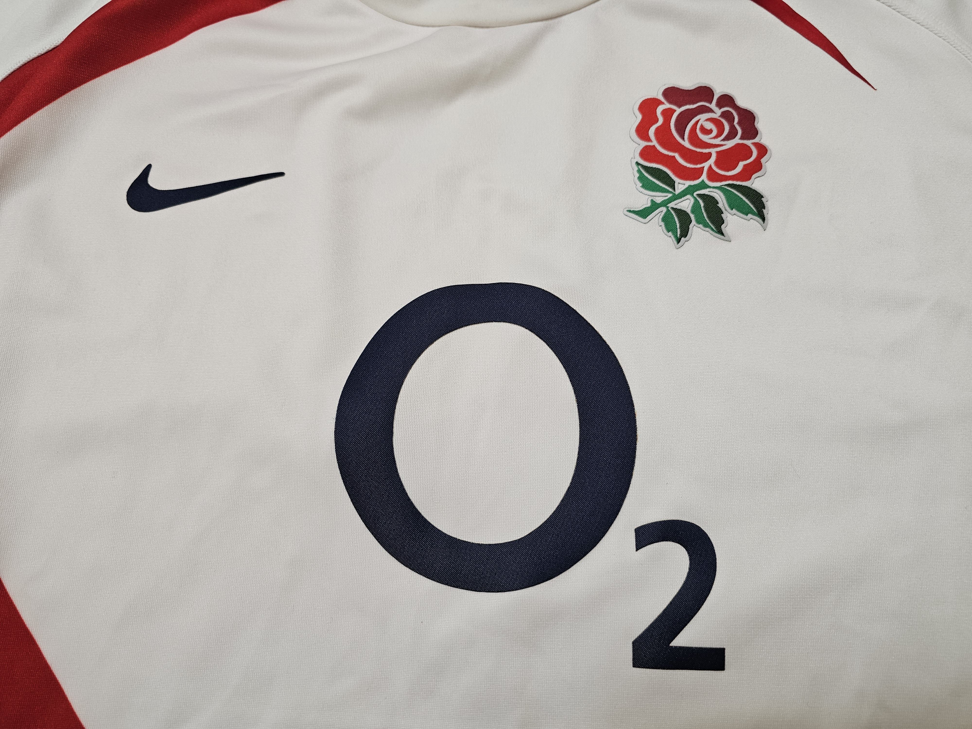 Nike × Vintage ENGLAND RUGBY JERSEY VINTAGE NIKE SHIRT RUGBY JERSEY O2 Size US XL / EU 56 / 4 - 3 Thumbnail