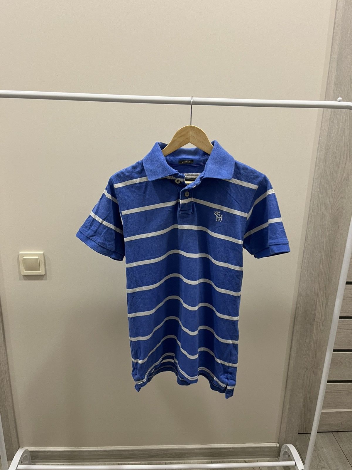 If Six Was Nine Abercrombie & Fitch Y2K Polo Shirt Striped USA Vintage Size US M / EU 48-50 / 2 - 1 Thumbnail