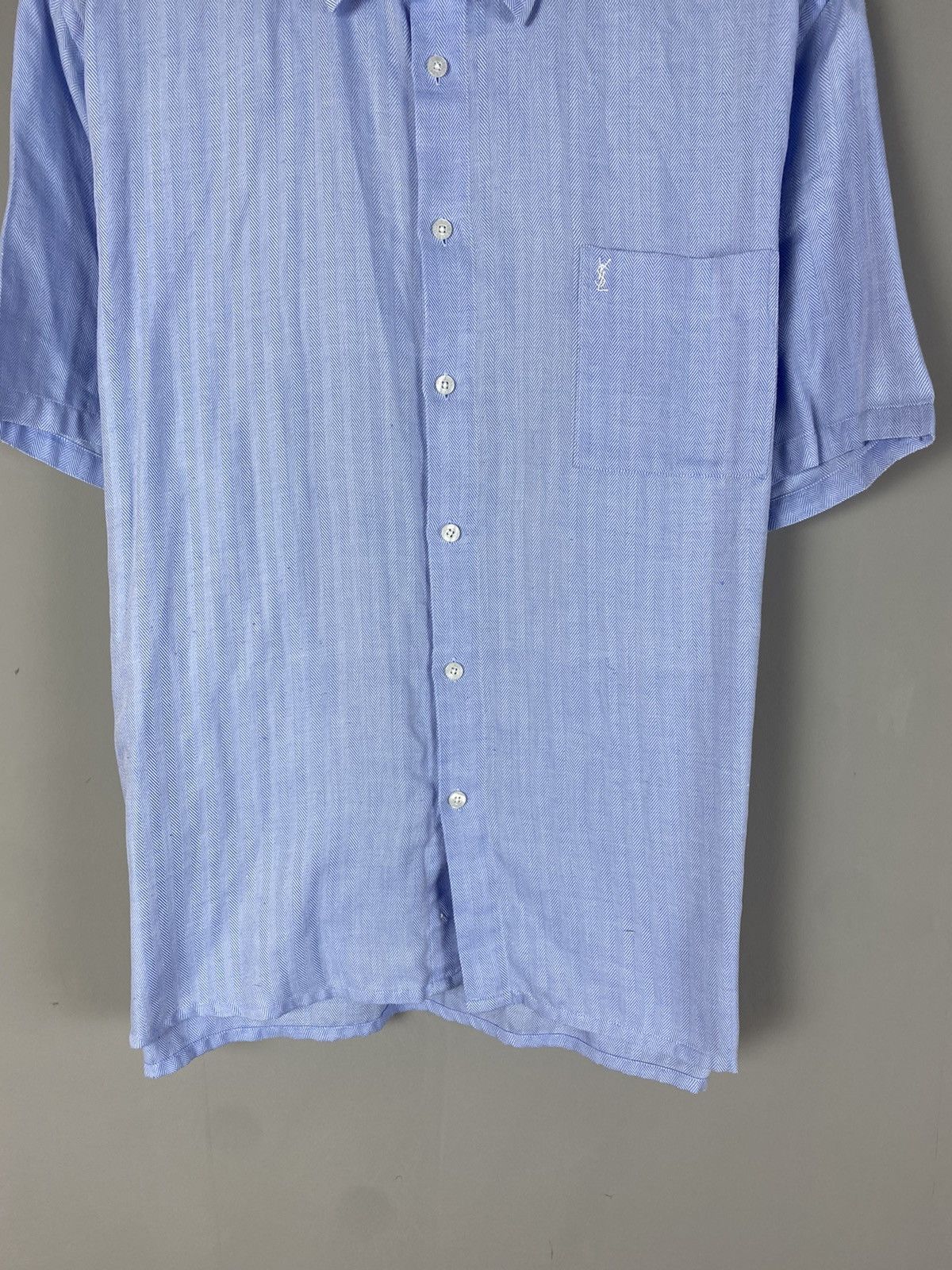 Yves Saint Laurent Vintage 90s Yves Saint Laurent shirt Size US XL / EU 56 / 4 - 3 Thumbnail
