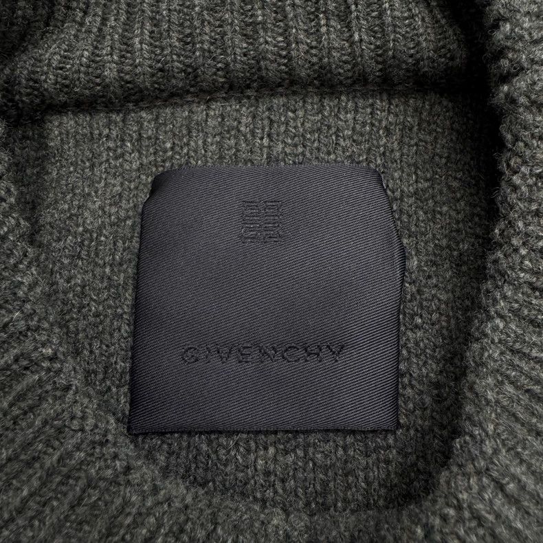 Givenchy Givenchy Back Zip Wool Sweater Size US XS / EU 42 / 0 - 3 Thumbnail