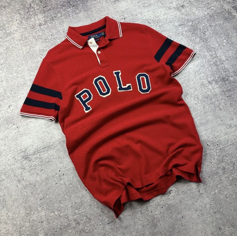 Polo Ralph Lauren Polo Ralph Lauren New York polo Shirt Bulldog Red Men's Size US M / EU 48-50 / 2 - 1 Thumbnail