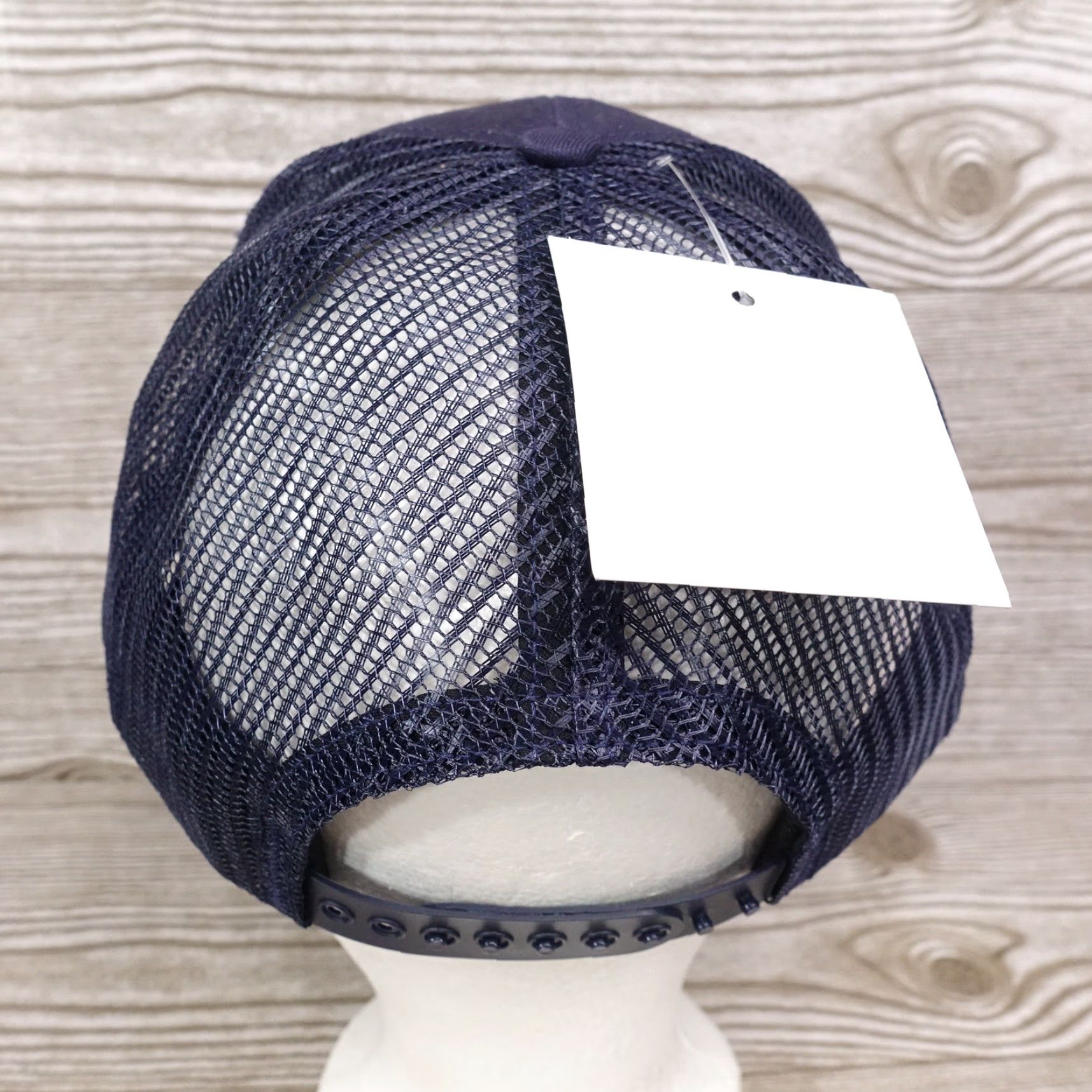 Vintage Vintage Classic Caps Navy Blue Vented Snapback Cap Unisex Adjustable Casual Hat Size ONE SIZE - 5 Thumbnail
