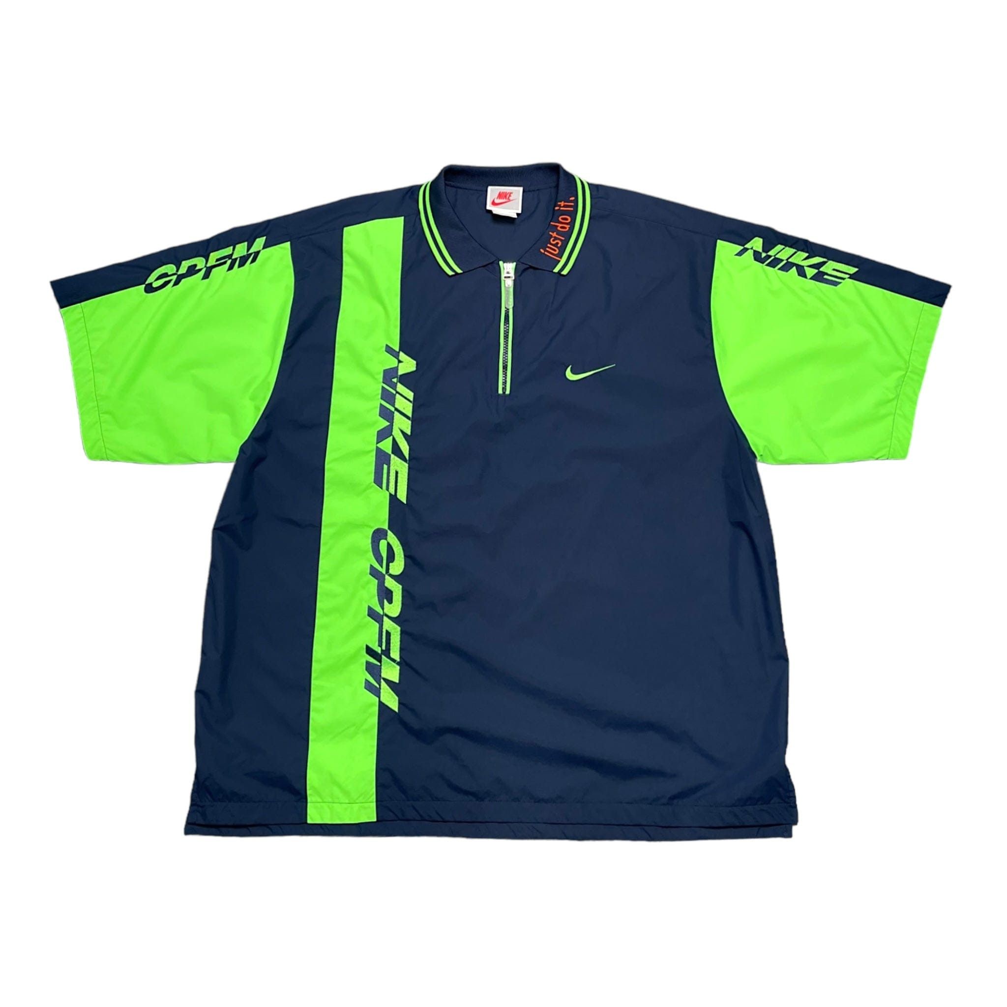 Nike x Cactus Plant Flea Market Short Sleeve Polo Shirt Navy Gre Size US L / EU 52-54 / 3 - 1 Thumbnail